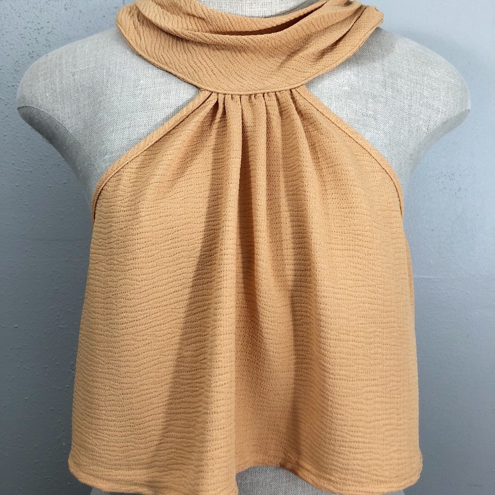 Sabo Skirt NEW mustard crop swing top NEW***